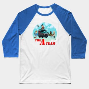 A-Team cartoon Baseball T-Shirt